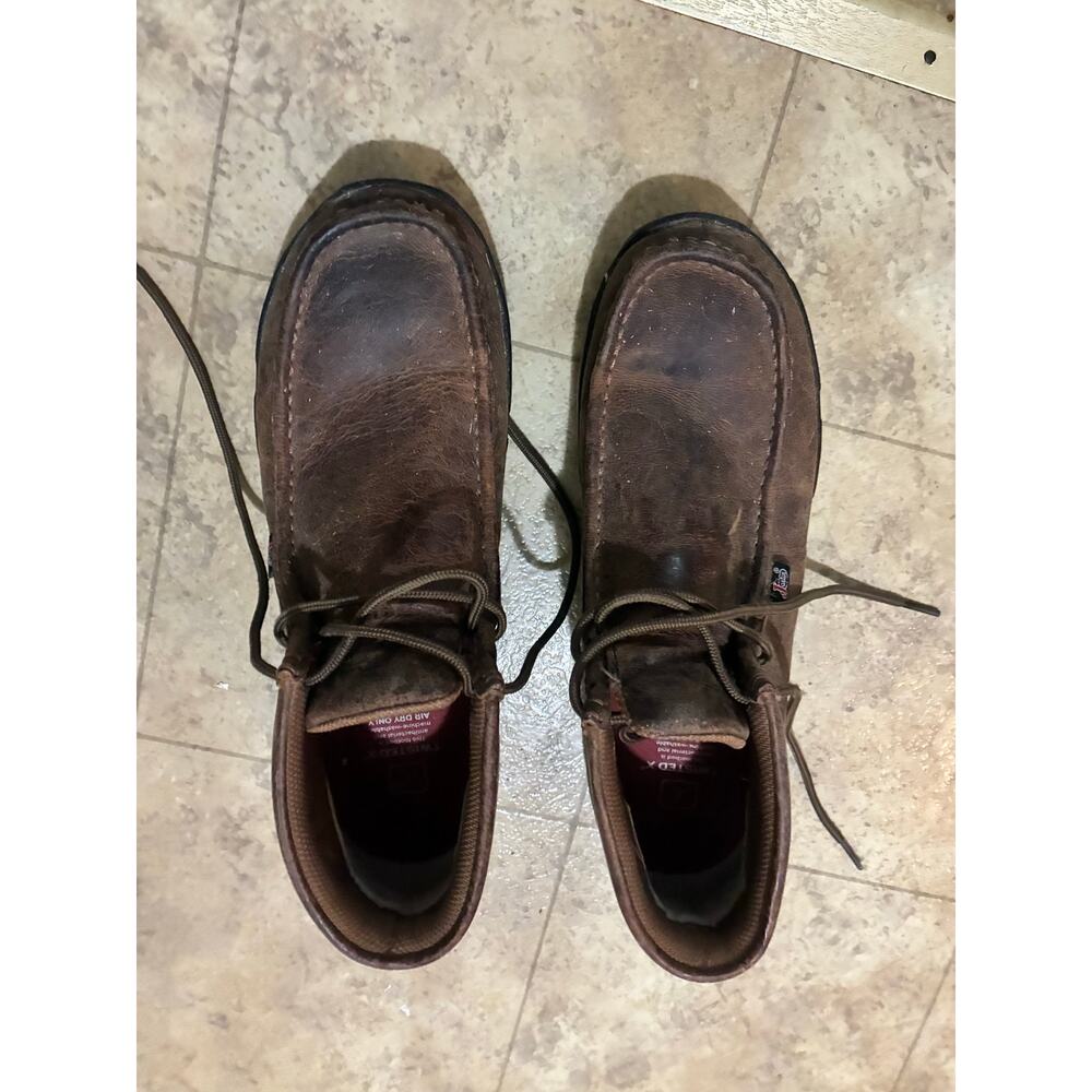 Justin Twisted X Men’s Boots Size 10 Leather Upper stk#232. Fair condition